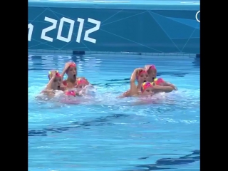 synchronized swimming