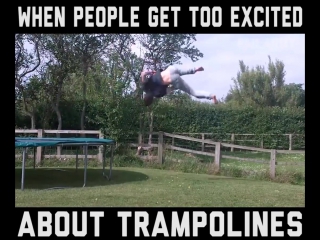 epic trampoline fails