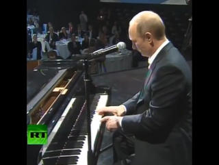 putin demonstrates his talent