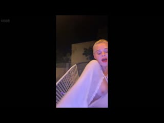 rose mcgowan nude - instagram live (may 2020) big tits big ass natural tits mature