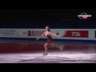 sexy elizaveta tuktamysheva - world cup 2015 in figure skating. demonstration performances big ass