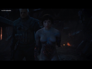 brave scarlett johansson in ghost in the shell (2017, rupert sanders) 1080p big tits big ass natural tits milf