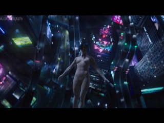 scarlett johansson in ghost in the shell (2017, rupert sanders) 1080p big tits big ass natural tits milf