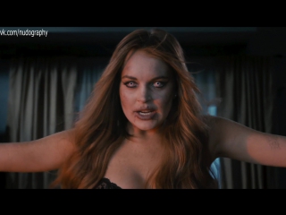 lindsay lohan in scary movie 5 (scary movie, 2013) 1080p big tits big ass natural tits milf